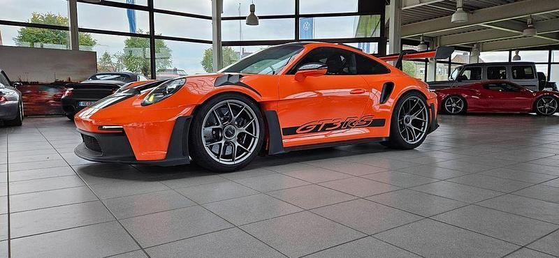 Orange Neu 2024 Porsche 911 GT3 RS Coupé | 389.900 € - Bild 1/4