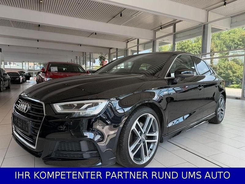 Schwarz Gebraucht 2019 Audi A3 S-Line Limousine | 19.991 € (Superpreis) - Bild 1/4