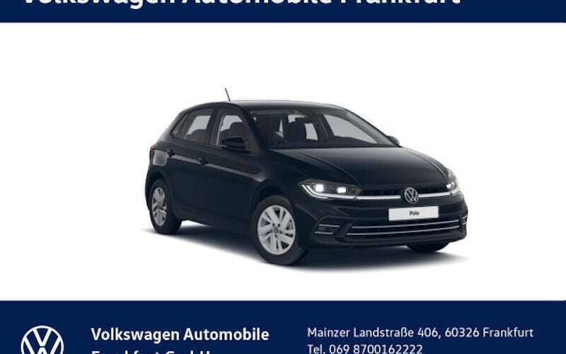 Schwarz Neu 2024 VW Polo Style Limousine | 24.480 € (Superpreis) - Bild 1/4