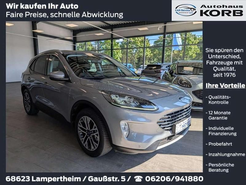 Grau Gebraucht 2021 Ford Kuga Titanium X SUV | 23.900 € (Guter Preis) - Bild 1/4