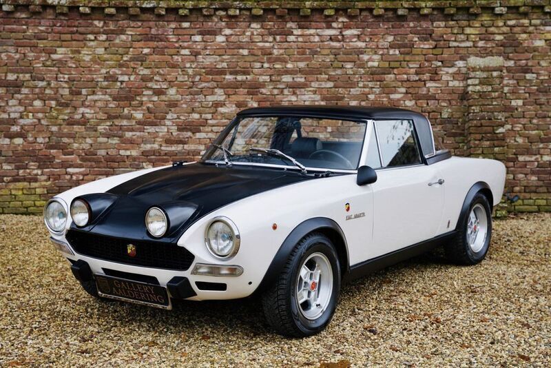 Weiß Gebraucht 1974 Fiat 124 Abarth Cabrio | 84.500 € - Bild 1/4