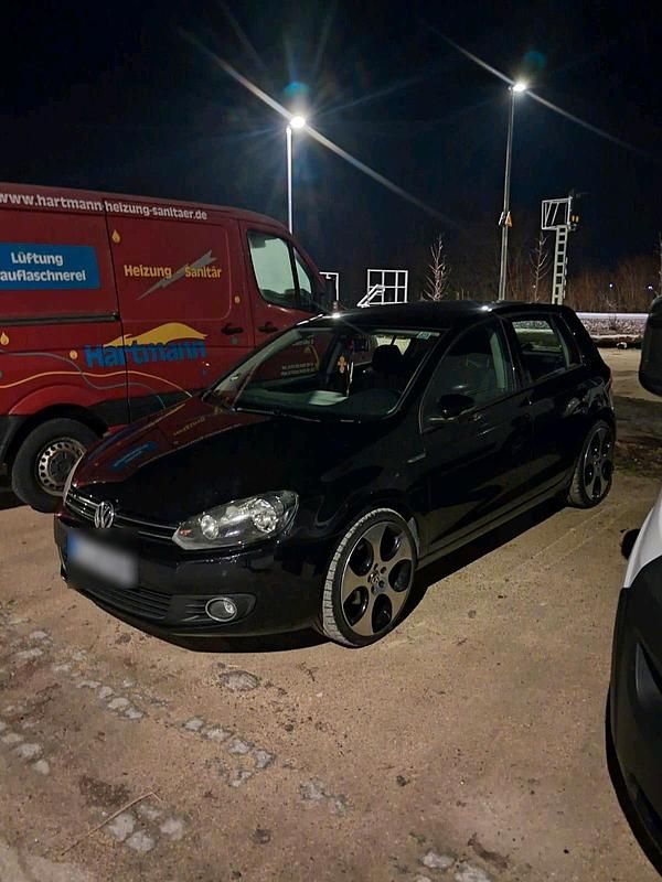 Gebraucht VW Golf VI 122 PS (89 kW) 2009 Schwarz Kleinwagen