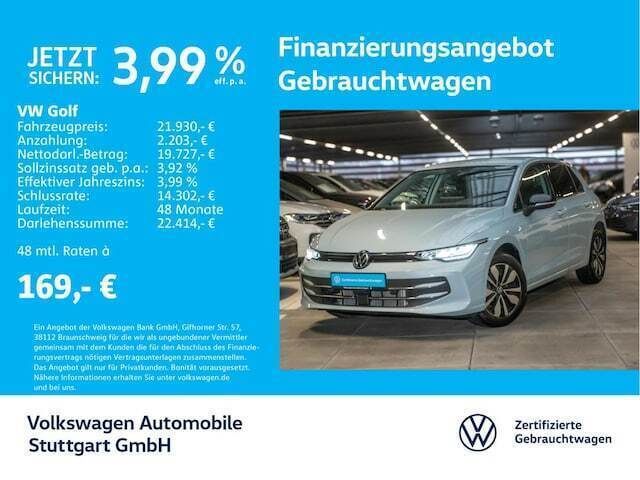 Andere farbe Gebraucht 2024 VW Golf VIII Goal Kleinwagen | 25.730 € (Guter Preis) - Bild 1/3