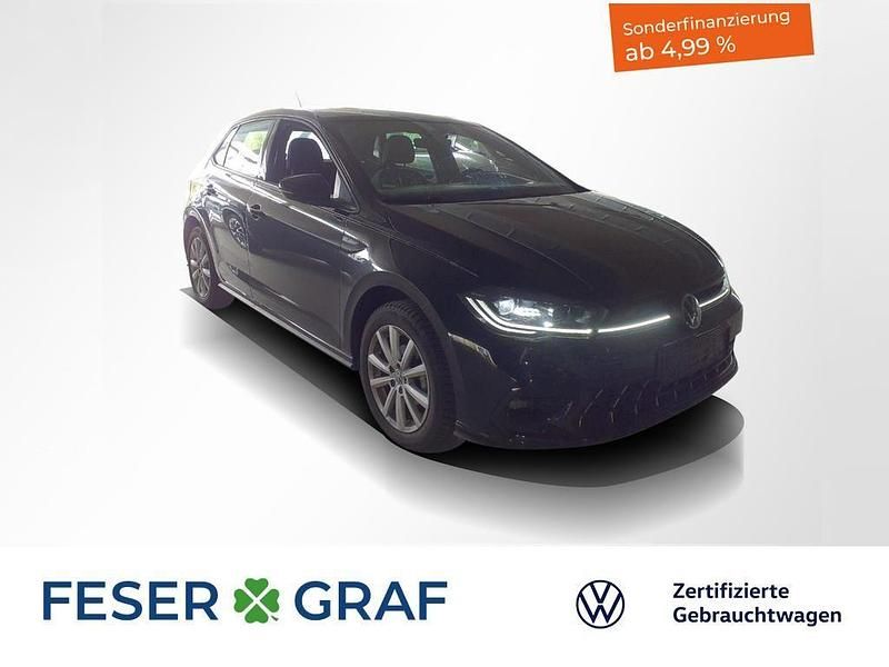 Deep black perleffekt Gebraucht 2024 VW Polo R-line Limousine | 20.933 € (Guter Preis) - Bild 1/2