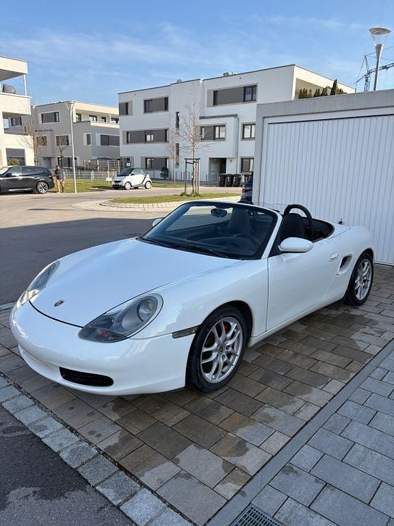 Gebraucht Porsche Boxster 220 PS (161 kW) 2002 Weiß Cabrio