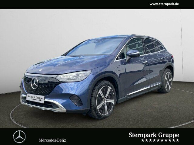 Lack sodalithblau Gebraucht 2024 Mercedes EQE350 SUV | 62.980 € (Guter Preis) - Bild 1/4