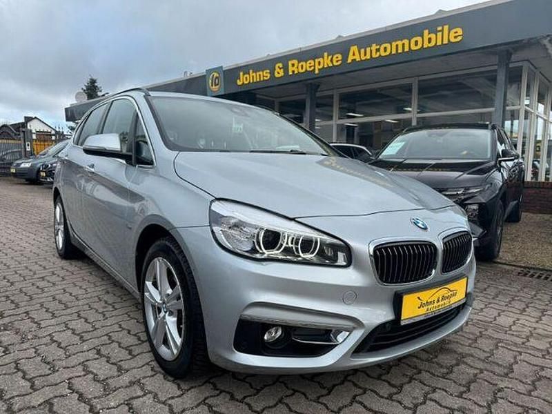 Gebraucht BMW 220 Active Tourer Luxury Line 190 PS (139 kW) 2016 Silber Van / Kleinbus