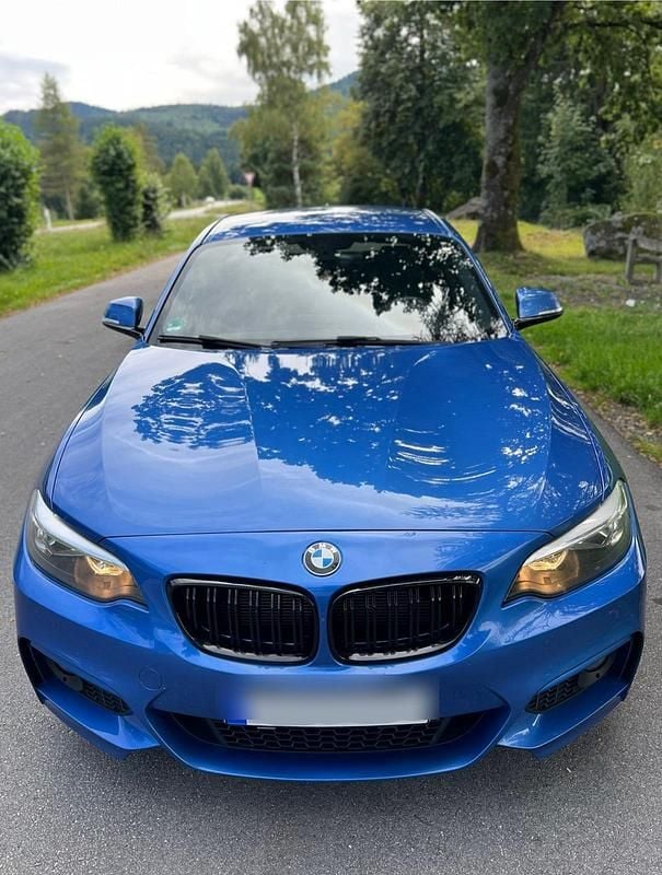 Blau Gebraucht 2014 BMW 228 M Sport Coupé | 16.500 € (Fairer Preis) - Bild 1/4