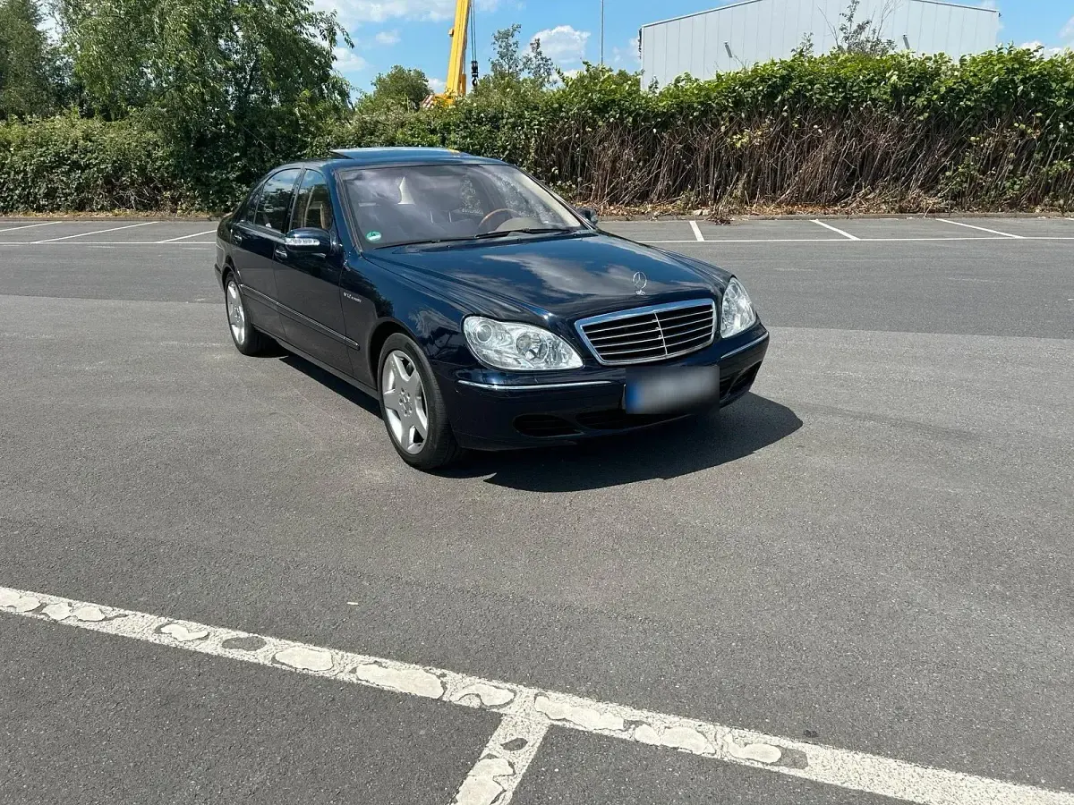 Gebraucht Mercedes S600L 500 PS (367 kW) 2003 Blau Limousine