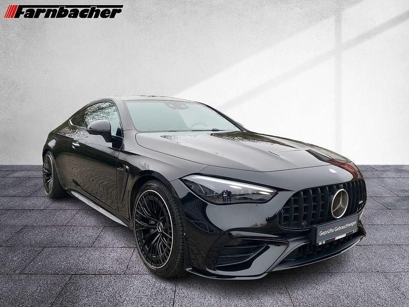Obsidianschwarz Gebraucht 2024 Mercedes CLE53 AMG Premium Plus Coupé | 75.990 € (Superpreis) - Bild 1/4