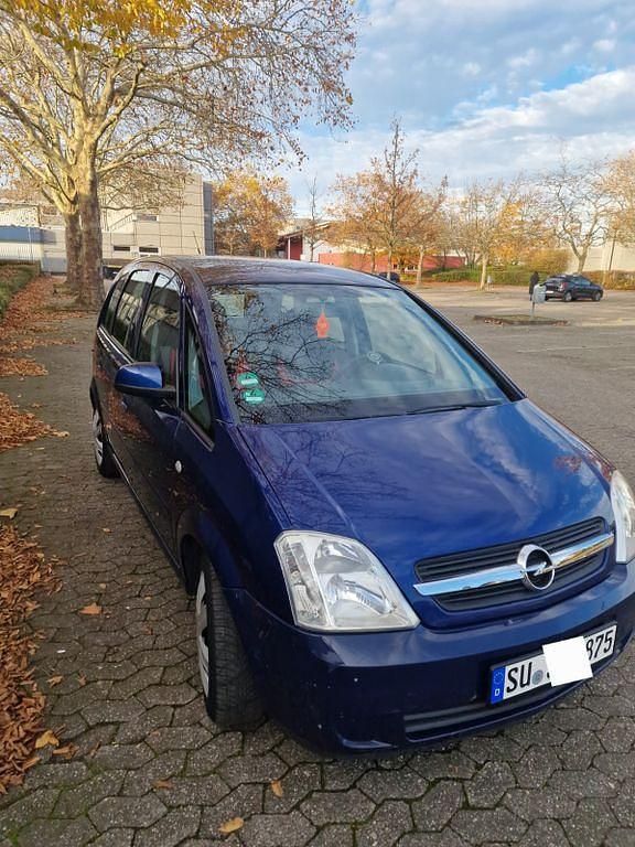 Gebraucht Opel Meriva Edition 101 PS (74 kW) 2005 Blau Van / Kleinbus