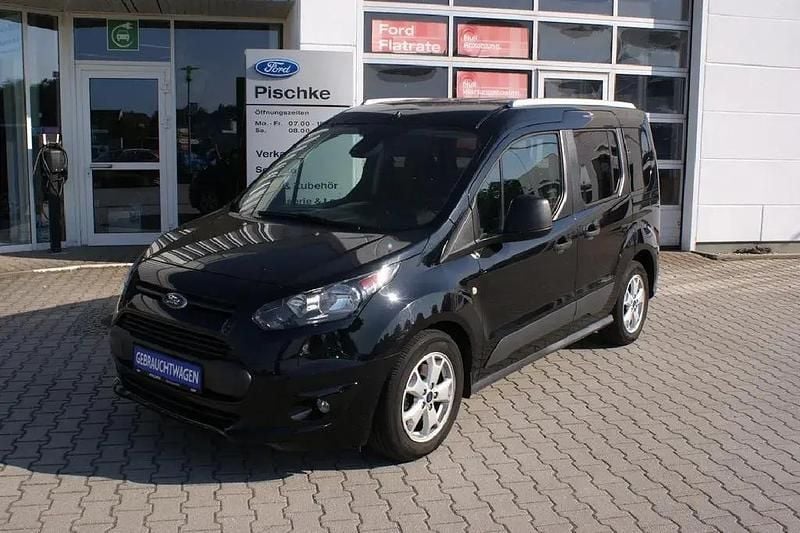 Iridiumschwarz metallic Gebraucht 2018 Ford Tourneo Connect Trend Van / Kleinbus | 14.390 € (Fairer Preis) - Bild 1/4