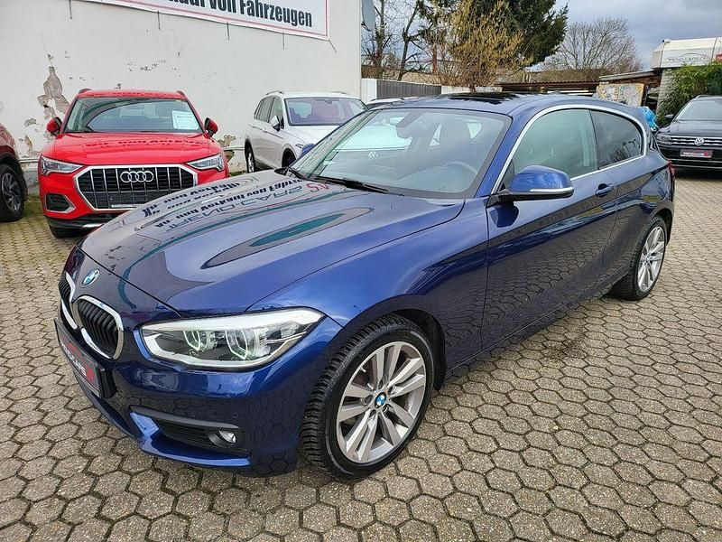Blau Gebraucht 2019 BMW 118 Advantage Kleinwagen | 17.100 € (Guter Preis) - Bild 1/4