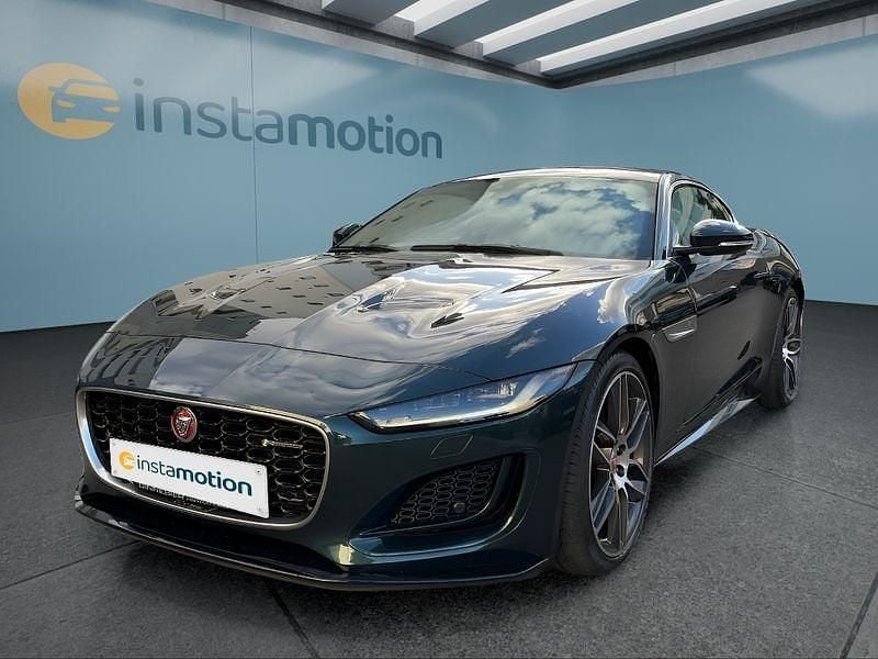 Grün Gebraucht 2021 Jaguar F-Type Coupé | 61.549 € (Superpreis) - Bild 1/4