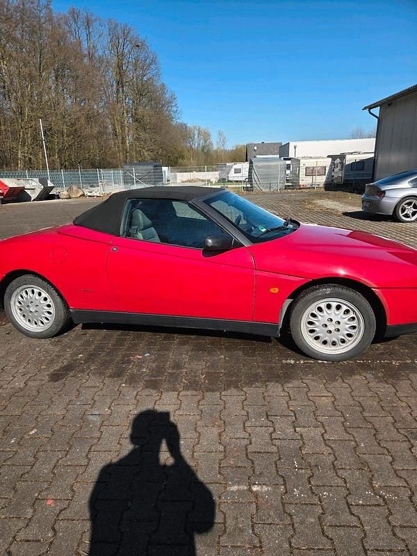 Gebraucht Alfa Romeo Spider 1996 Rot Cabrio