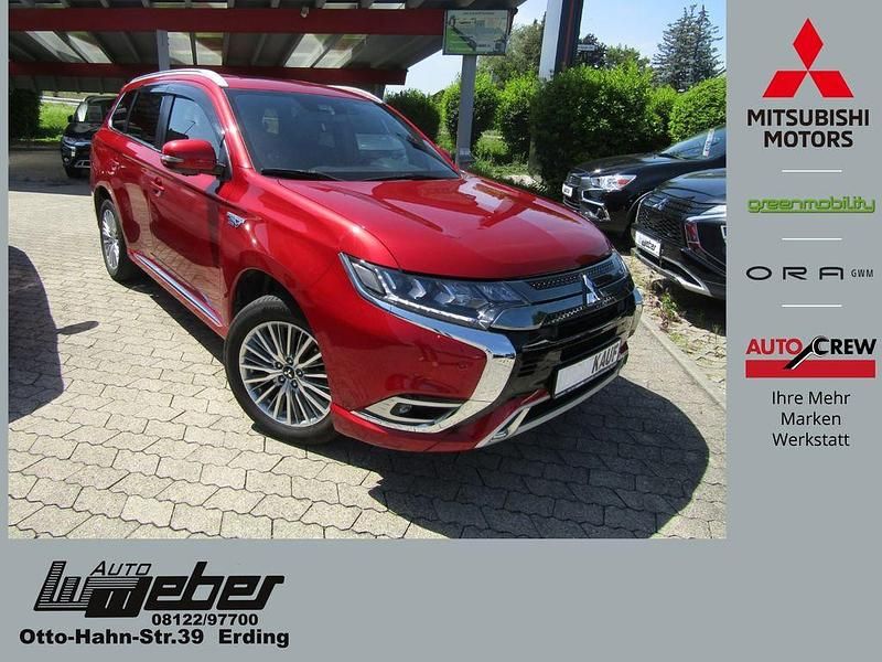 Rot Gebraucht 2020 Mitsubishi Outlander P-HEV Top SUV | 19.990 € (Guter Preis) - Bild 1/4