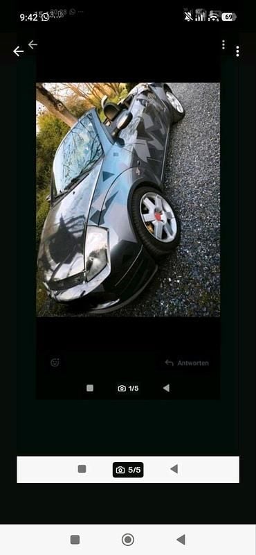 Gebraucht Ford StreetKa 95 PS (69 kW) 2004 Grau Cabrio