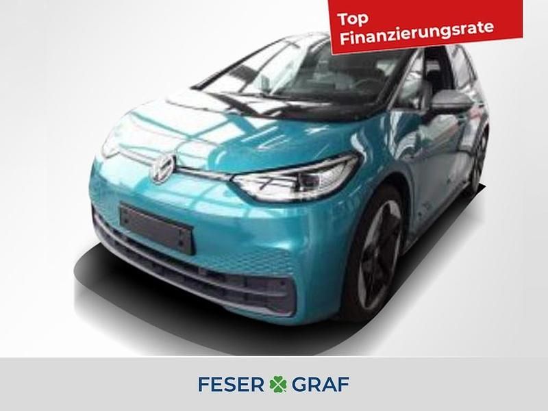 Blau Gebraucht 2020 VW ID.3 Pro Kleinwagen | 21.990 € (Fairer Preis) - Bild 1/4