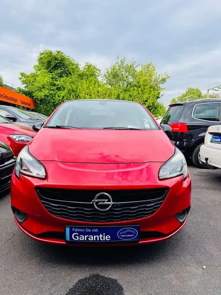 Gebraucht Opel Corsa drive 69 PS (50 kW) 2018 Rot Kleinwagen