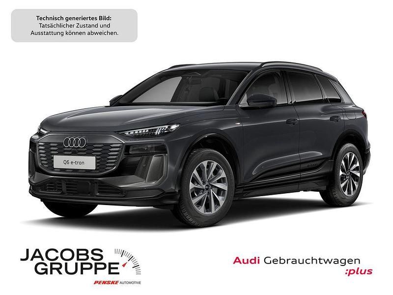 Grau Gebraucht 2025 Audi Q6 e-tron S-Line SUV | 55.970 € (Superpreis) - Bild 1/4