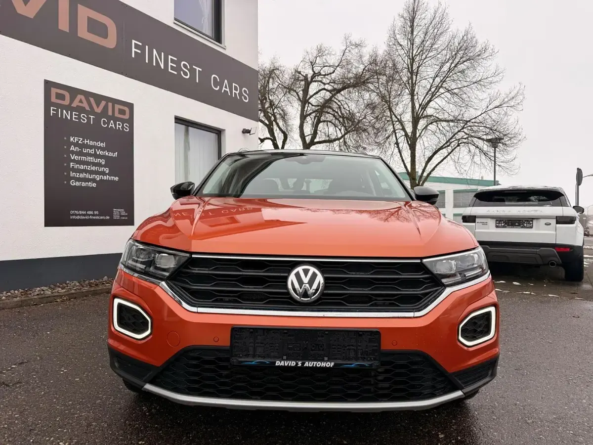 Gebraucht VW T-Roc Style 150 PS (110 kW) 2018 Orange SUV