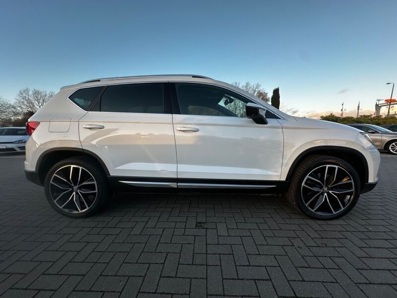 Gebraucht Seat Ateca 4Drive 190 PS (139 kW) 2018 Weiß SUV