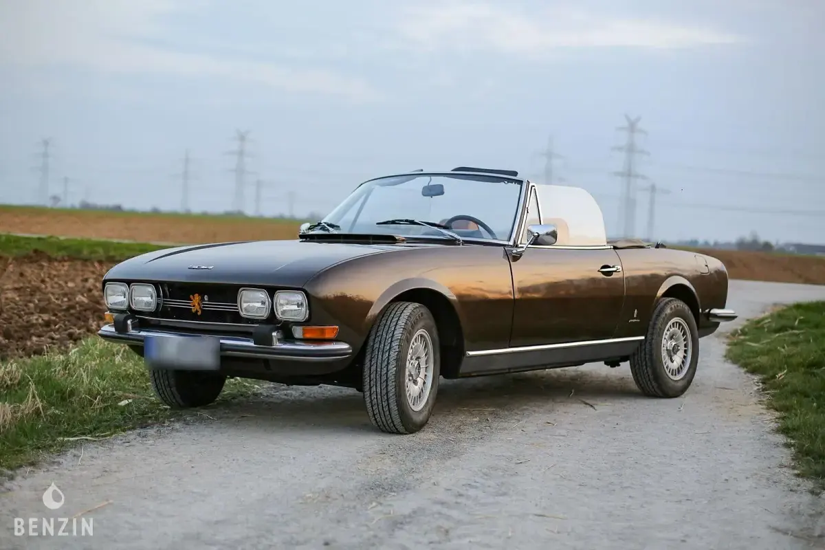 Gebraucht Peugeot 504 102 PS (75 kW) 1974 Braun Cabrio