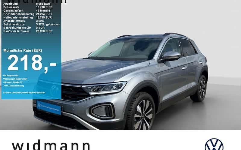 Silber Gebraucht 2023 VW T-Roc Move SUV | 23.990 € (Fairer Preis) - Bild 1/4