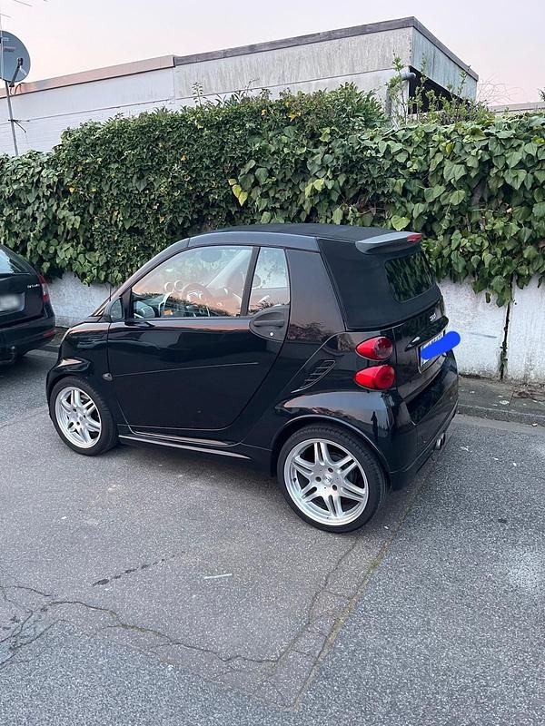 Gebraucht Smart ForTwo Cabrio Brabus 98 PS (72 kW) 2009 Schwarz Cabrio