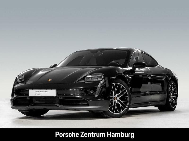 Schwarz Gebraucht 2022 Porsche Taycan Limousine | 62.900 € (Superpreis) - Bild 1/4