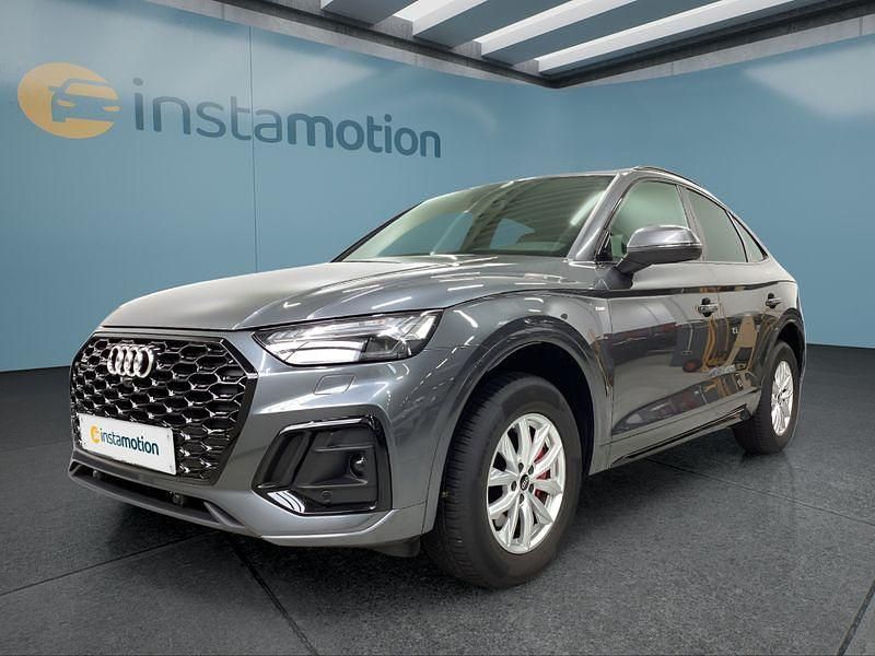 Grau Gebraucht 2022 Audi Q5 Sportback SUV | 45.099 € (Etwas zu teuer) - Bild 1/4
