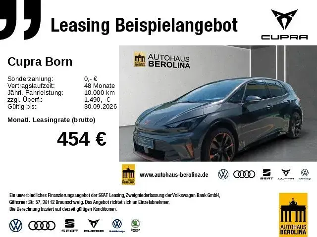 Neu Cupra Born 139 kW (190 PS) 2026 Schwarz Kleinwagen