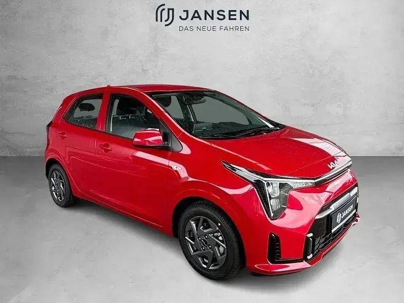 Ny Kia Picanto Vision 79 HK (58 kW) 2025 Rød Hatchback