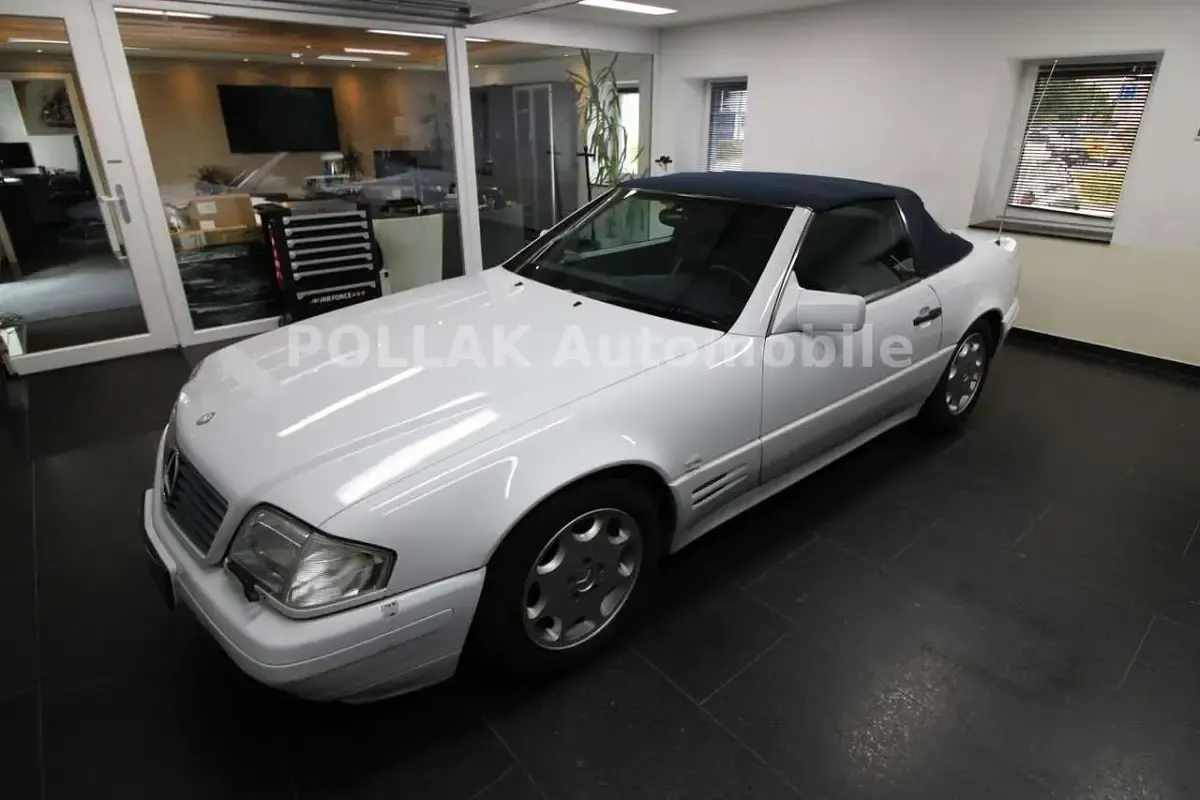 Gebraucht Mercedes SL600 394 PS (289 kW) 1993 Weiß Cabrio