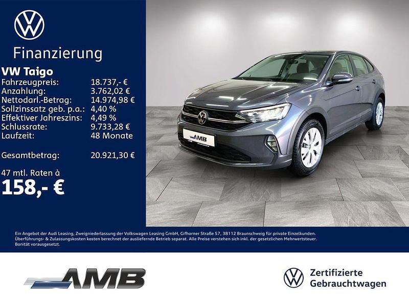 Rauchgrau metallic Gebraucht 2024 VW Taigo SUV | 18.370 € (Guter Preis) - Bild 1/3