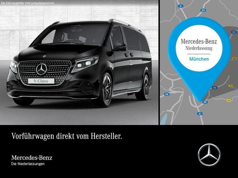 Schwarz Gebraucht 2025 Mercedes V300 Exclusive Van / Kleinbus | 101.990 € (Teuer) - Bild 1/3
