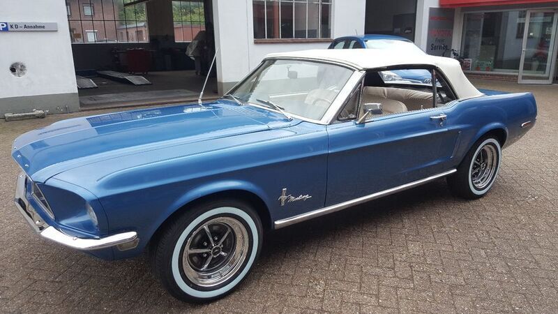 Gebraucht Ford Mustang 200 PS (147 kW) 1968 Blau Cabrio