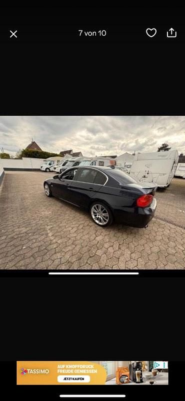 Second-hand BMW 325 218 CP (160 kW) 2006 Albastru Berlinǎ