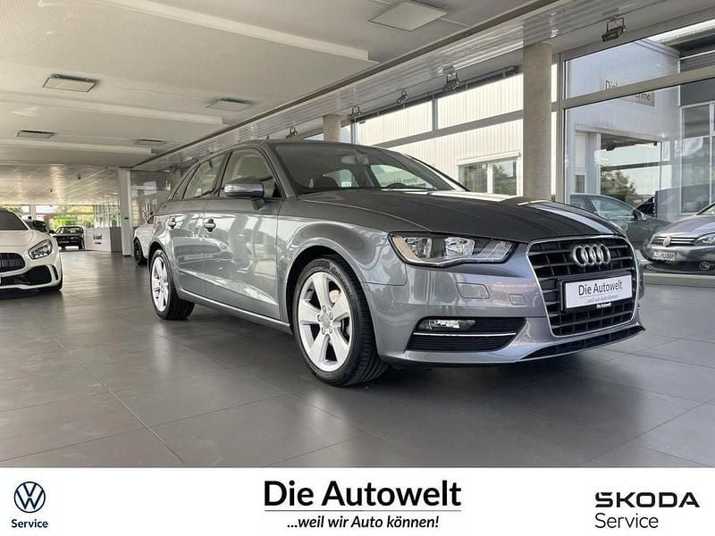 Monsungrau Gebraucht 2015 Audi A3 Ambition Limousine | 13.998 € (Fairer Preis) - Bild 1/4