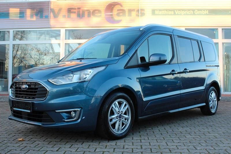 Blau Gebraucht 2019 Ford Grand Tourneo Connect Titanium Kombi | 15.800 € (Superpreis) - Bild 1/4