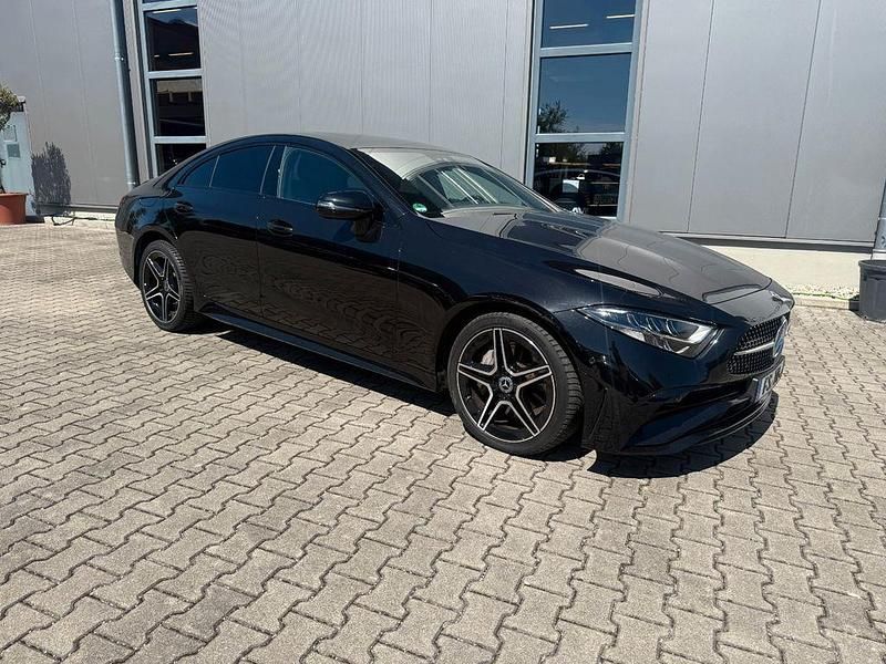 Schwarz Gebraucht 2022 Mercedes CLS450 AMG line Limousine | 50.879 € (Superpreis) - Bild 1/4