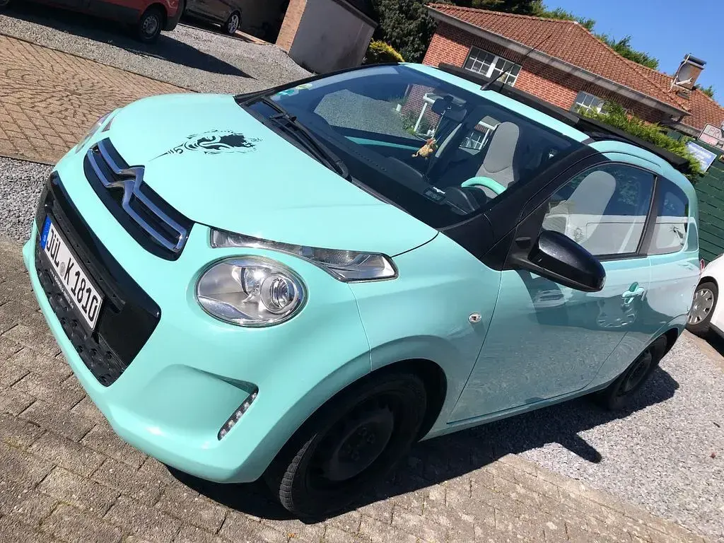 Gebraucht Citroën C1 PureTech 82 PS (60 kW) 2017 Grün Kleinwagen