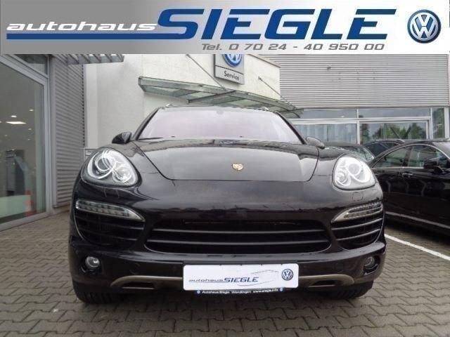 Gebraucht Porsche Cayenne 245 PS (180 kW) 2012 Schwarz metallic SUV