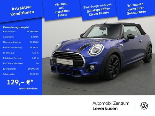 Blau Gebraucht 2018 Mini Cooper Cabriolet Cabrio | 21.680 € (Teuer) - Bild 1/4