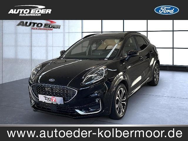 Obsidianschwarz Gebraucht 2021 Ford Puma Gen-E ST-Line SUV | 23.880 € - Bild 1/4