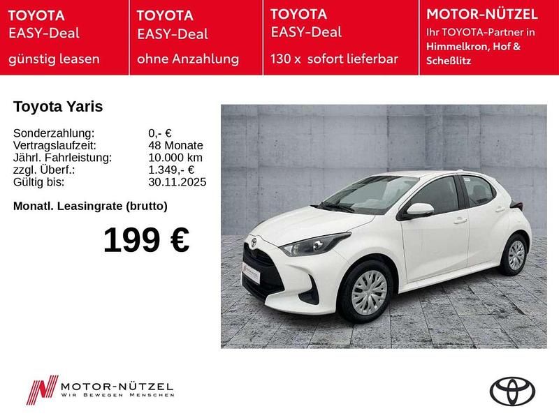 Weiß Neu 2025 Toyota Yaris Hybrid Comfort Kleinwagen | 22.990 € (Guter Preis) - Bild 1/3