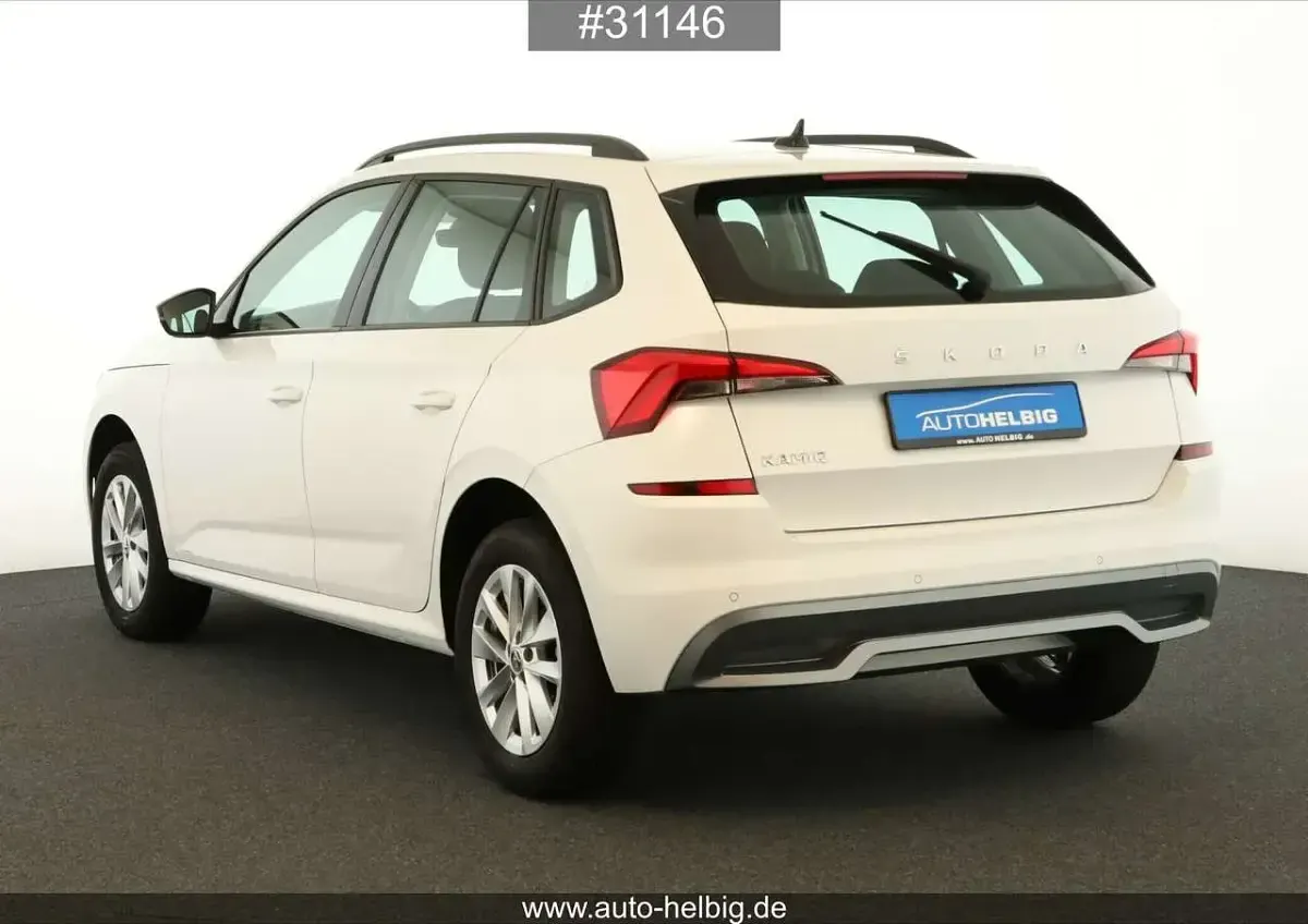 Gebraucht Skoda Kamiq Ambition 110 PS (80 kW) 2023 Weiß SUV
