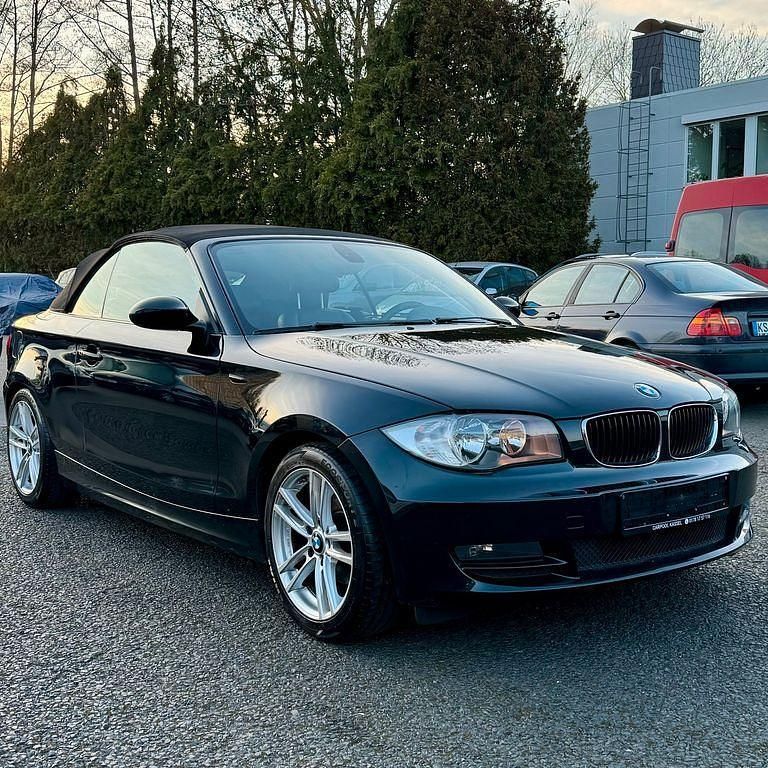 Schwarz Gebraucht 2008 BMW 118 Cabriolet M Sport Cabrio | 4.999 € (Superpreis) - Bild 1/4