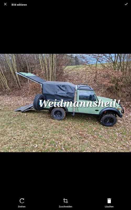 Second-hand Suzuki Samurai 64 CP (47 kW) 1987 Verde SUV