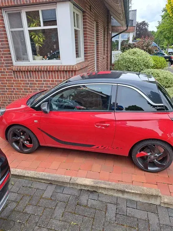 Gebraucht Opel Adam Glam 101 PS (74 kW) 2015 Rot Kleinwagen